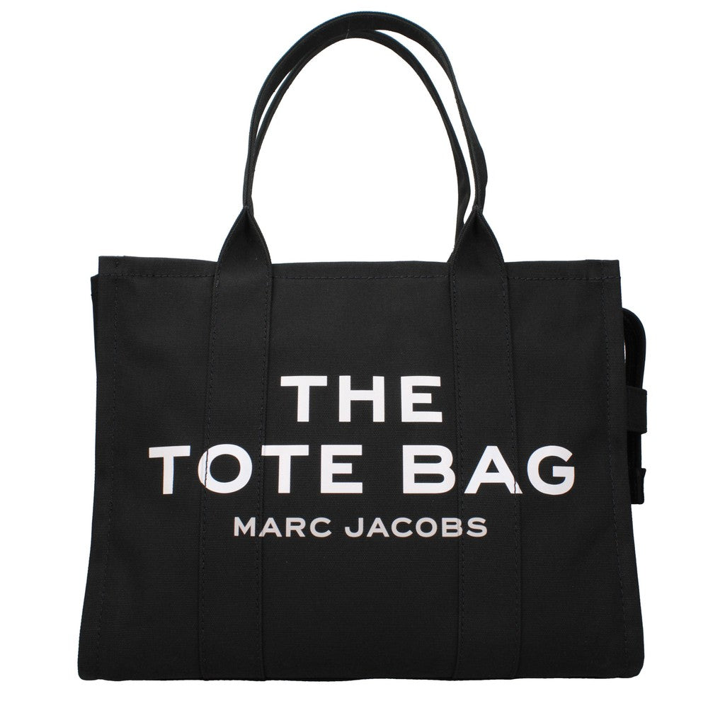 Marc Jacobs The Tote Ruime shopper van stof – Zwart