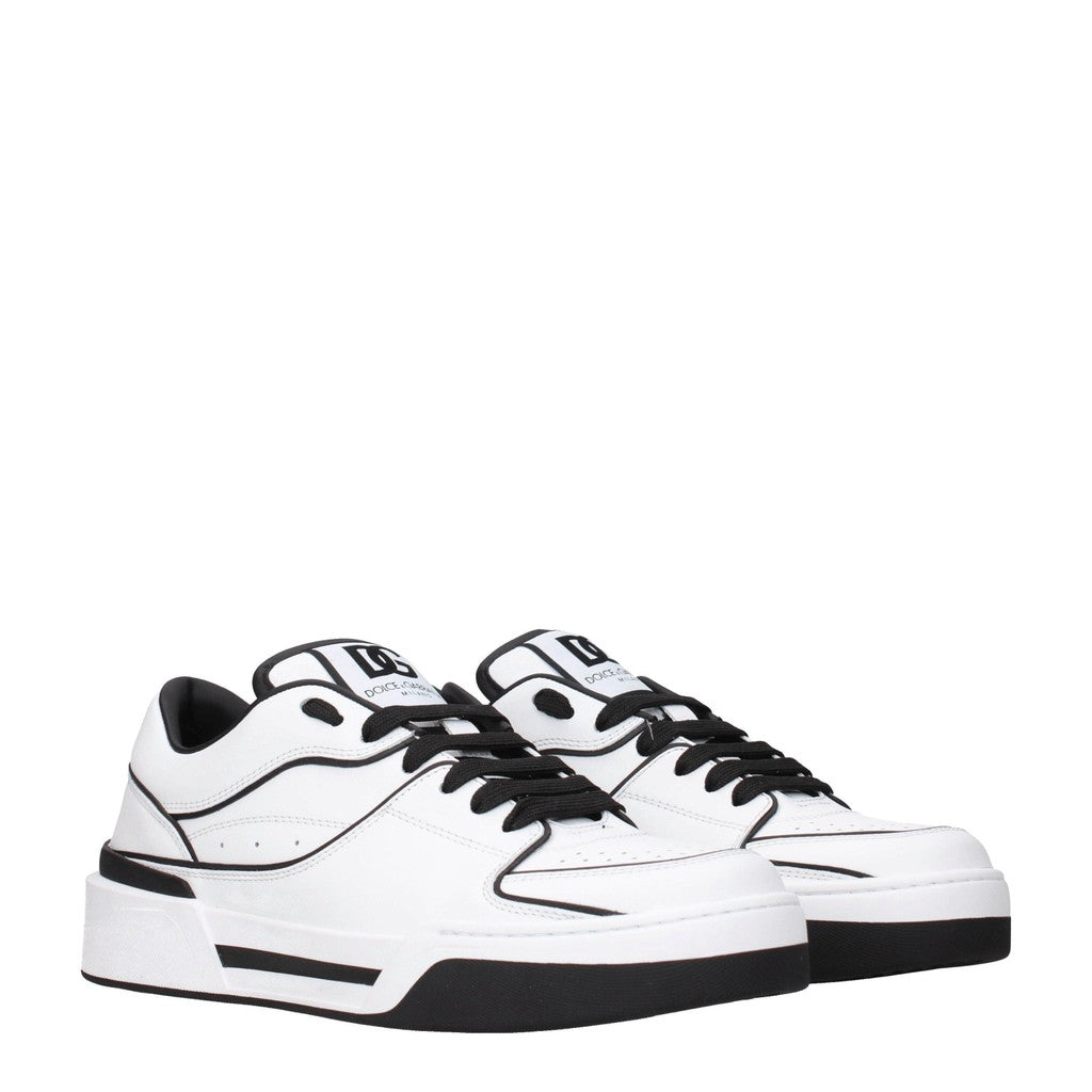 Dolce & Gabbana New Roma Sneakers – Wit / Zwart