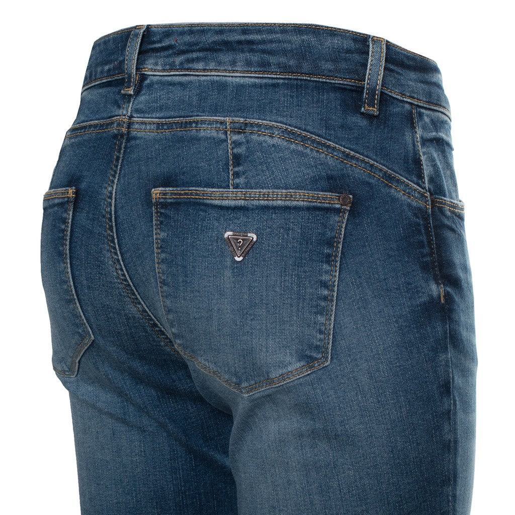 Guess Skinny jeans met vier zakken – Middenblauw
