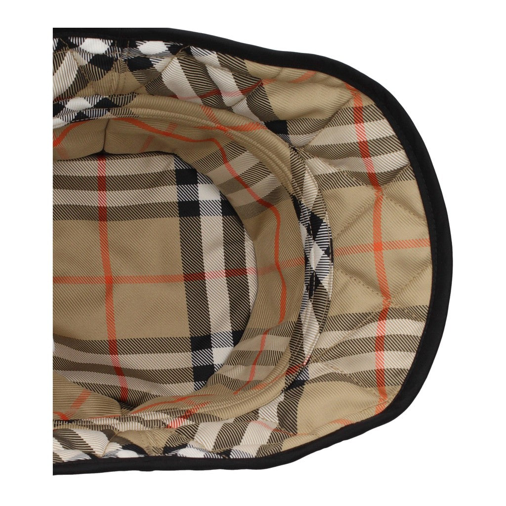 Burberry Vissershoed van nylon – Zwart