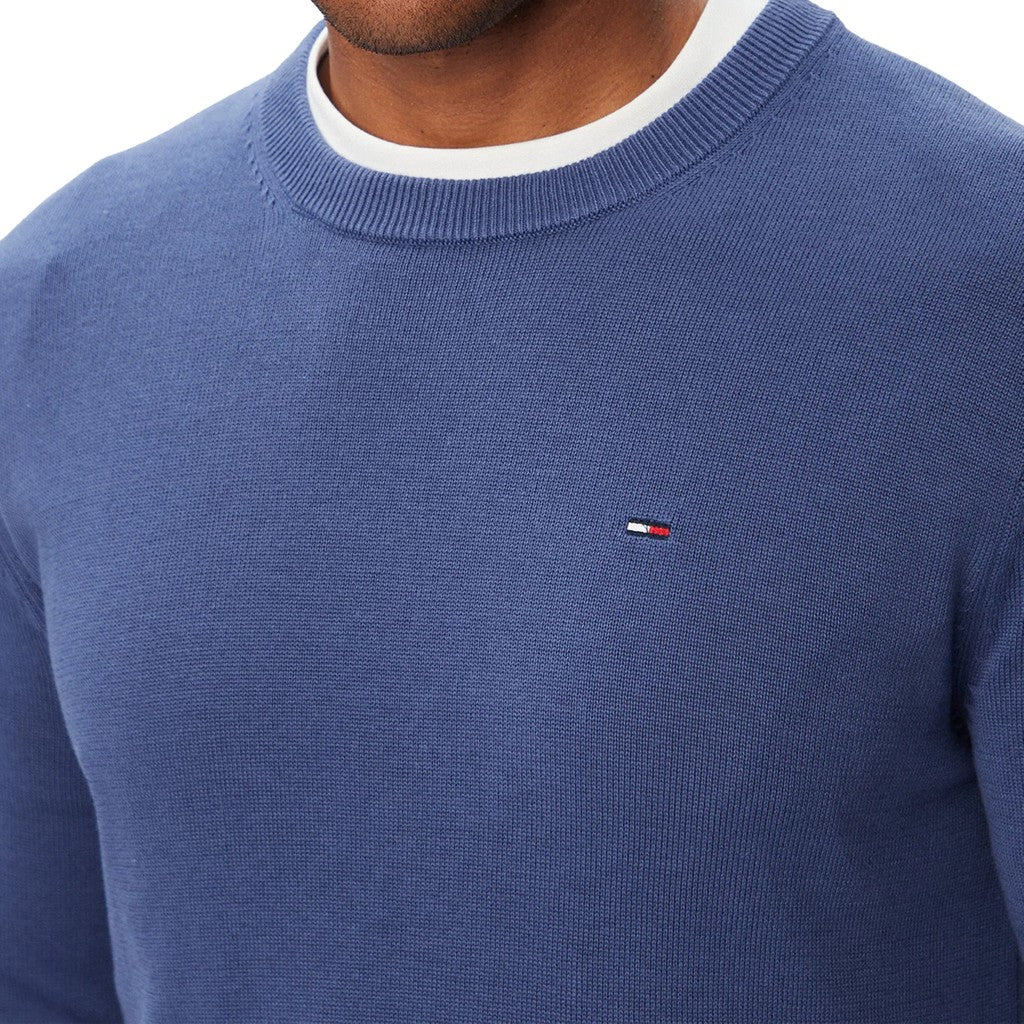 Tommy Jeans Slim Fit Lichte trui – Blauw