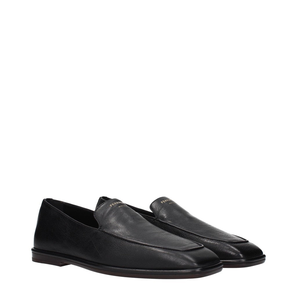 Salvatore Ferragamo Brian Loafers – Zwart