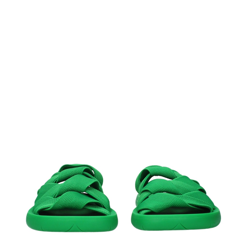 Bottega Veneta Herensandalen met rubberen zool – Groen