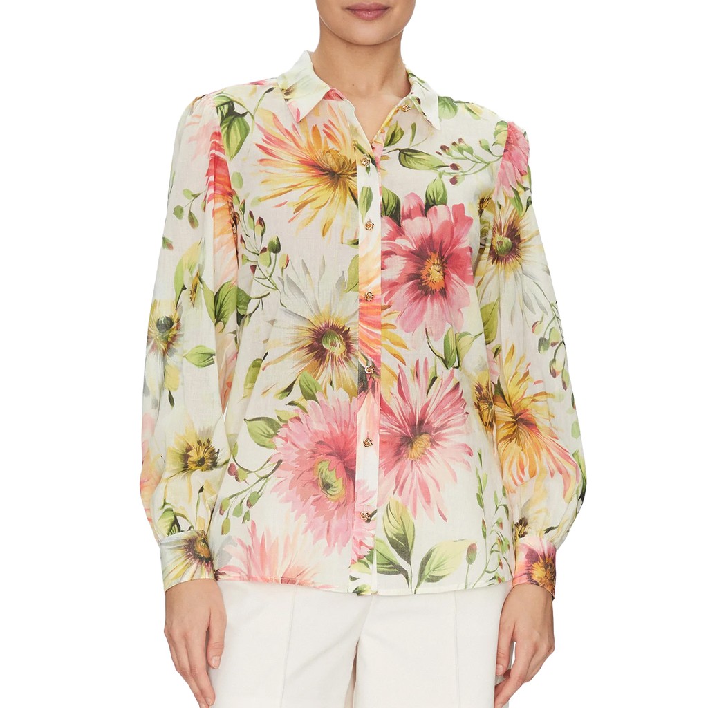Guess Overhemd met bloemenprint en lange mouwen – Meerkleurig