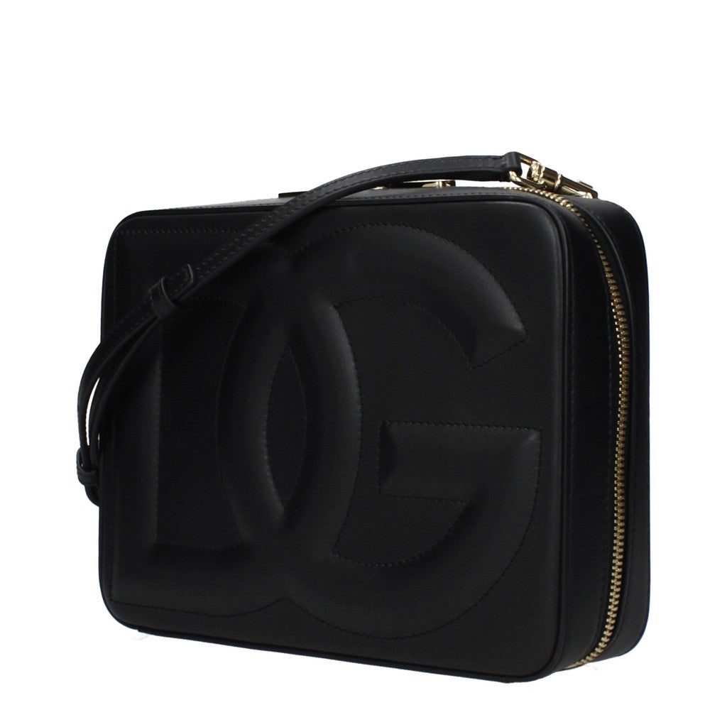 Dolce & Gabbana DG Logo Crossbodytas Medium – Zwart