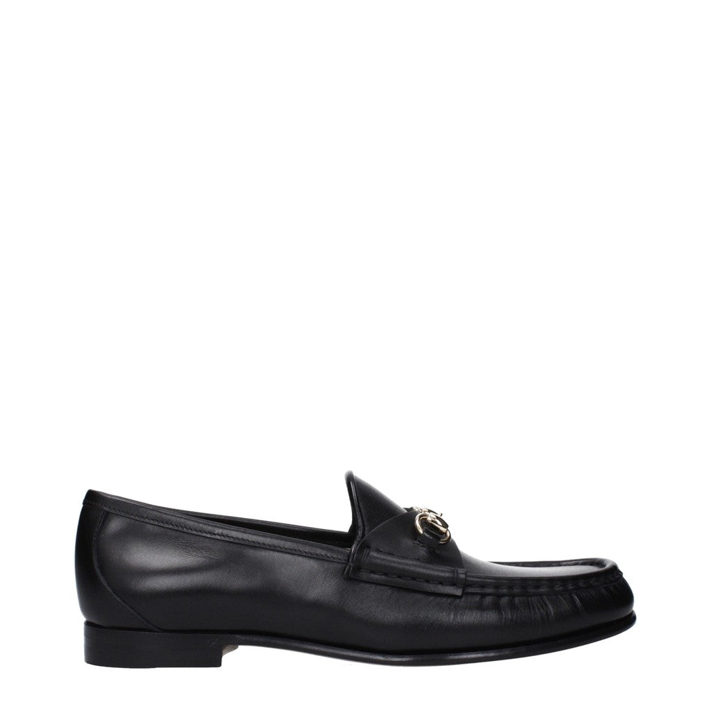 Gucci Damesloafers met leren zool – Zwart