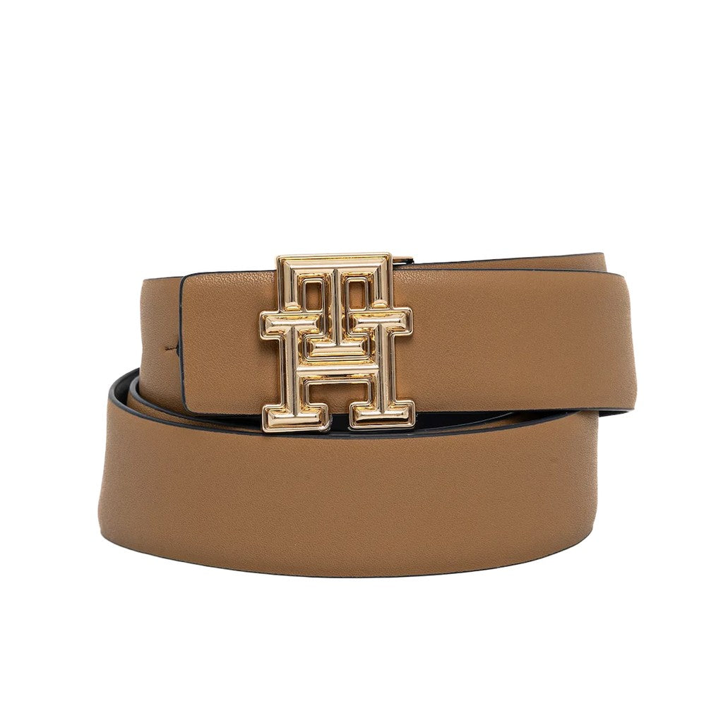 Tommy Hilfiger Leren riem Dames – Zwart