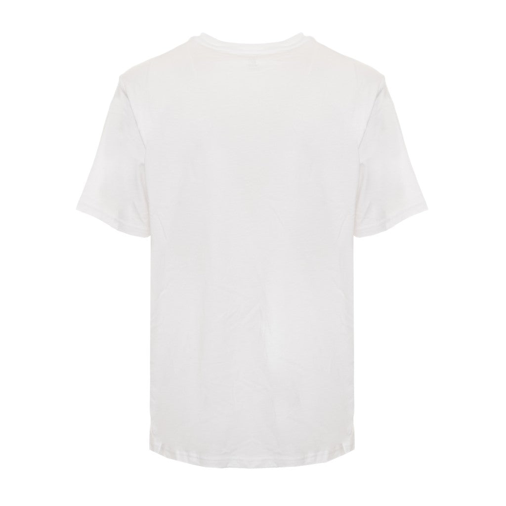 Converse T-shirt met ronde hals en bedrukt logo – Wit