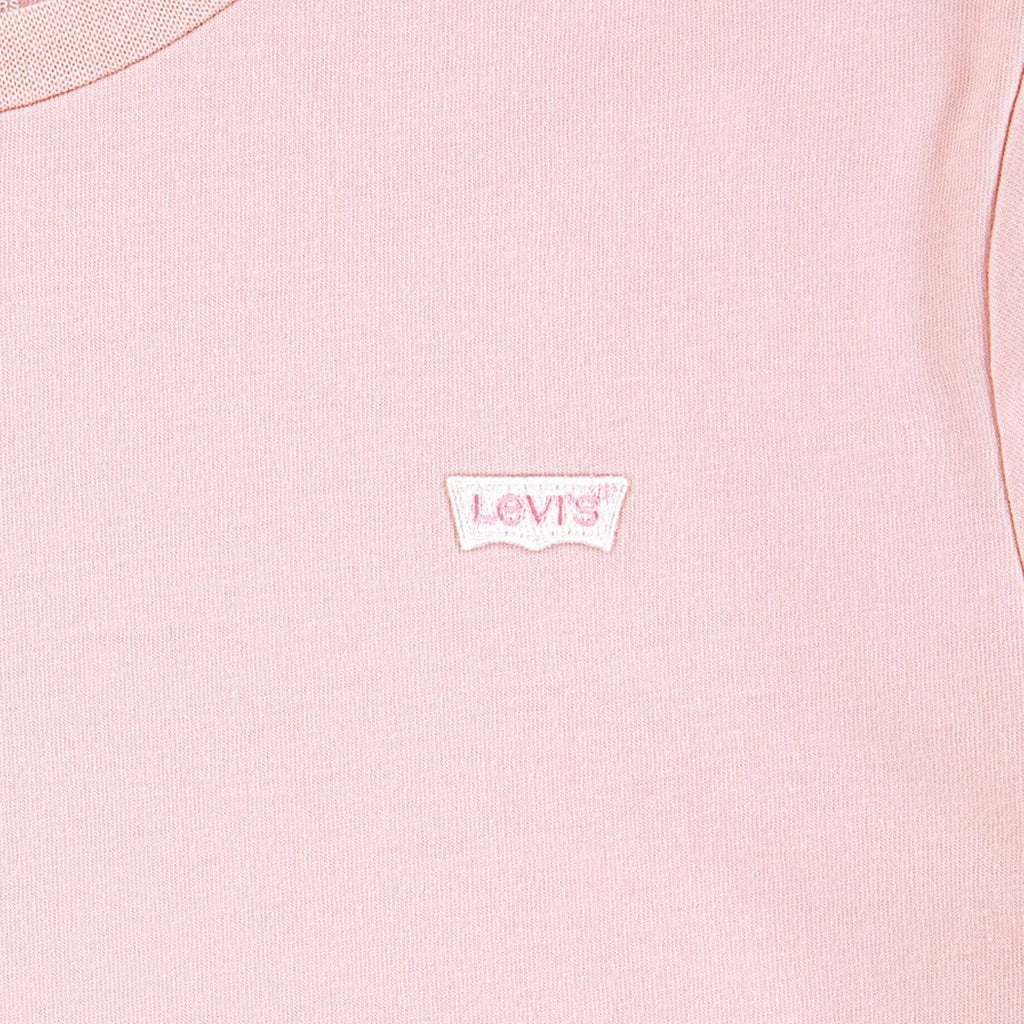 Levi's Kids T-shirt met geborduurd logo – Lichtroze