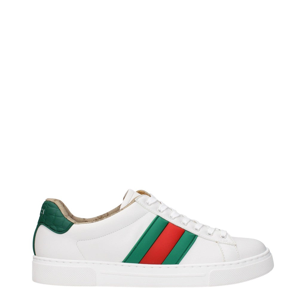 Gucci Ace Sneakers – Wit / Groen
