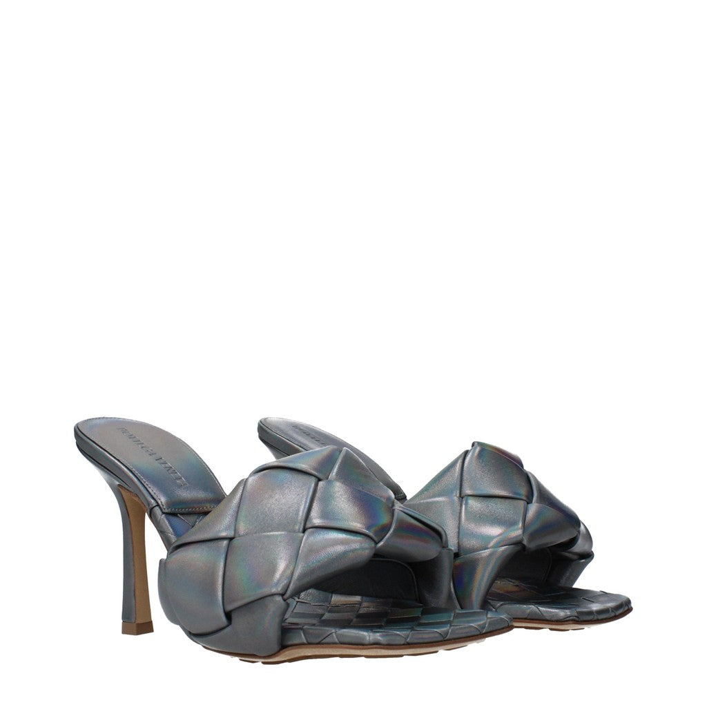 Bottega Veneta Hoge sandalen met hak – Grijs
