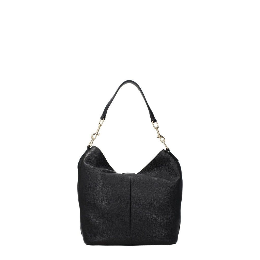 Love Moschino Handtas van polyurethaan – Zwart