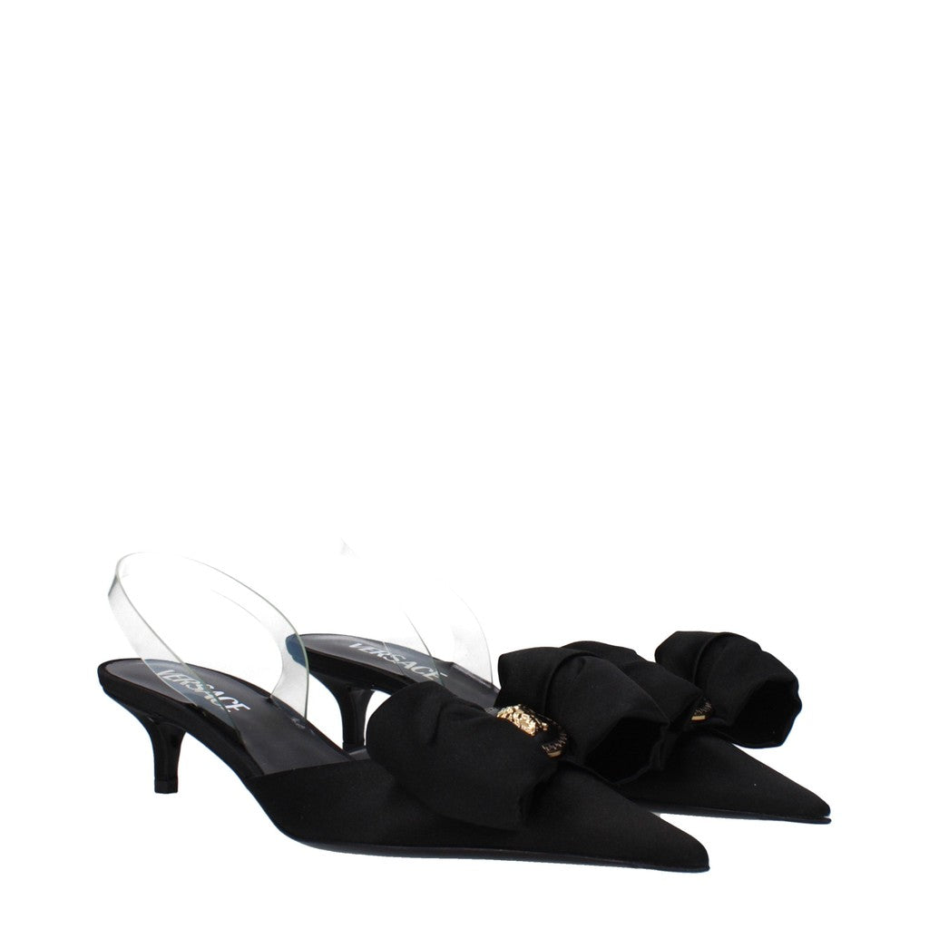 Versace Alia Pumps – Zwart / Transparant