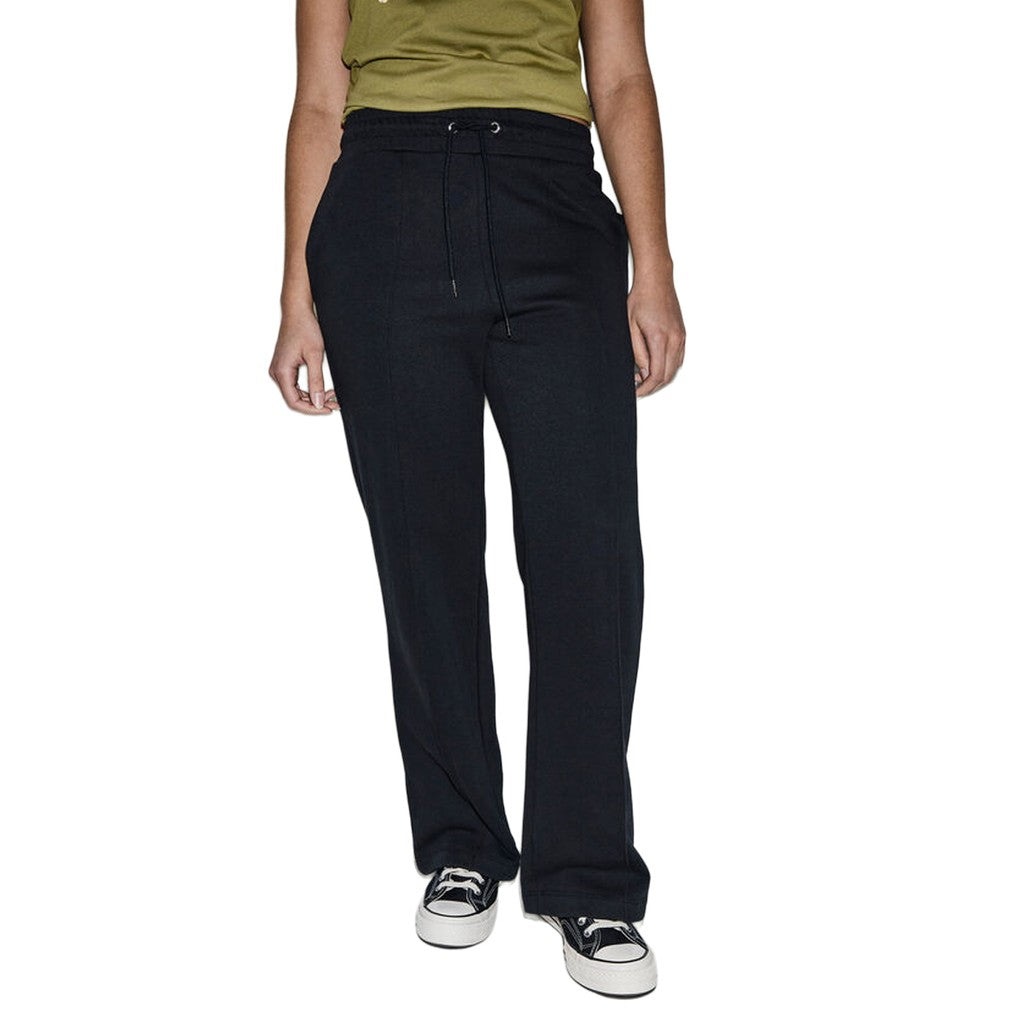 Converse Joggingbroek met trekkoord en logo – Zwart