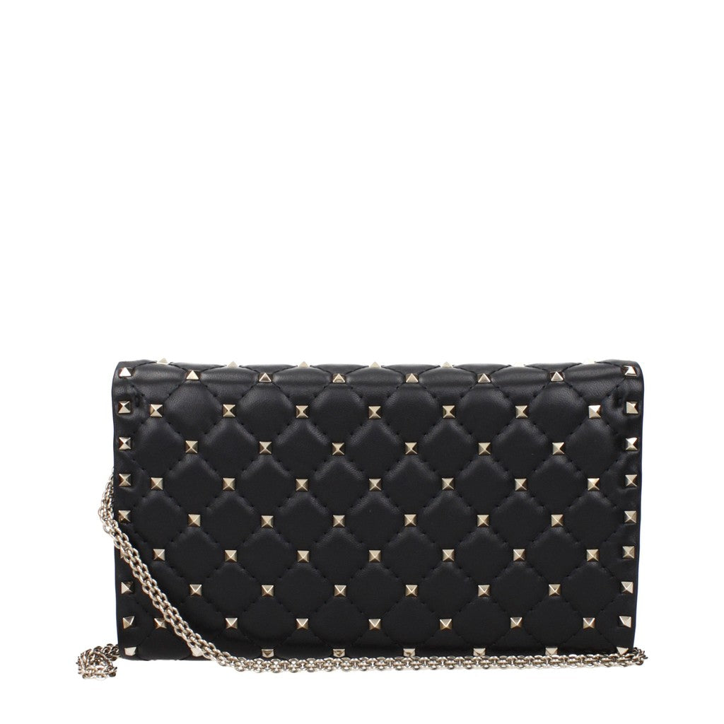 Valentino Garavani Rockstud Spike Crossbodytas – Zwart