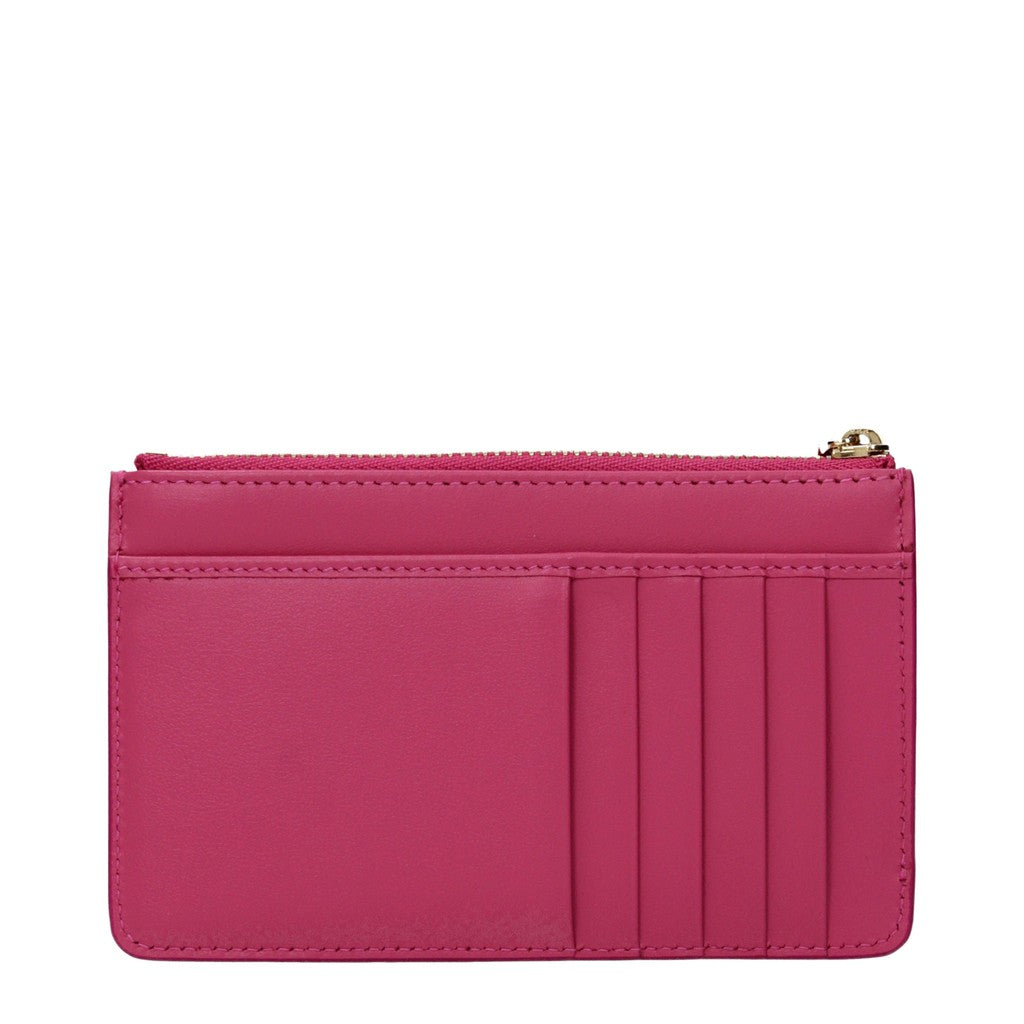 Dolce & Gabbana Slanke portemonnee met 2 vakken – Fuchsia
