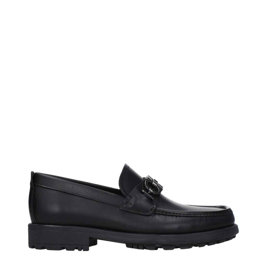 Salvatore Ferragamo David Loafers – Zwart