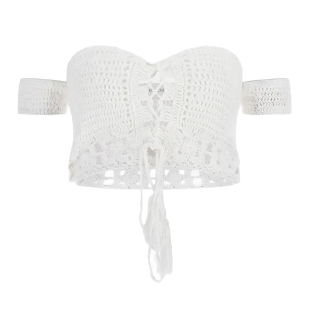 Guess Top met logo – Wit