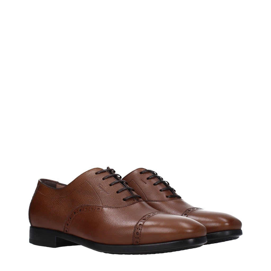 Salvatore Ferragamo Riley Veterschoenen – Bruin