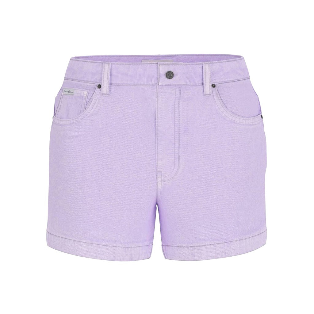 Guess Short met zakken en sluiting met rits en knoop – Lila