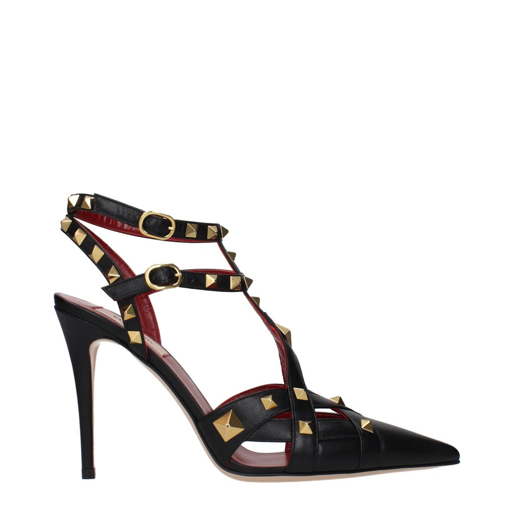 Valentino Garavani Studdy Sandalen – Zwart
