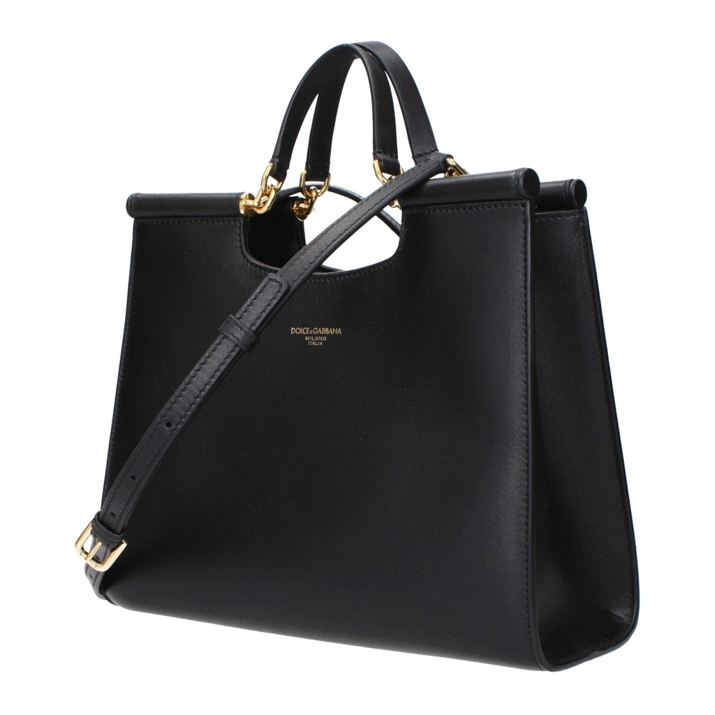Dolce & Gabbana Sicily Handtas Small – Zwart