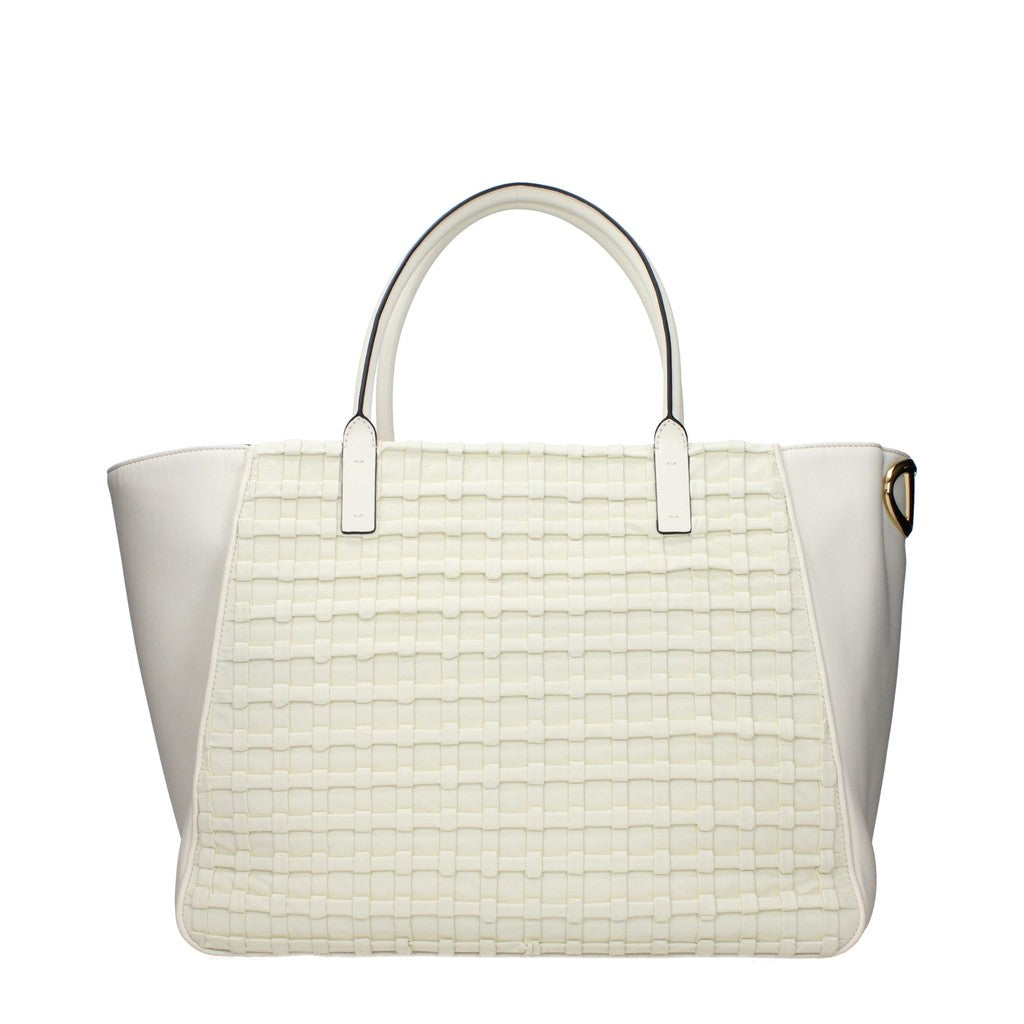 Valentino Garavani Grote shopper met haaksluiting – Ivoor