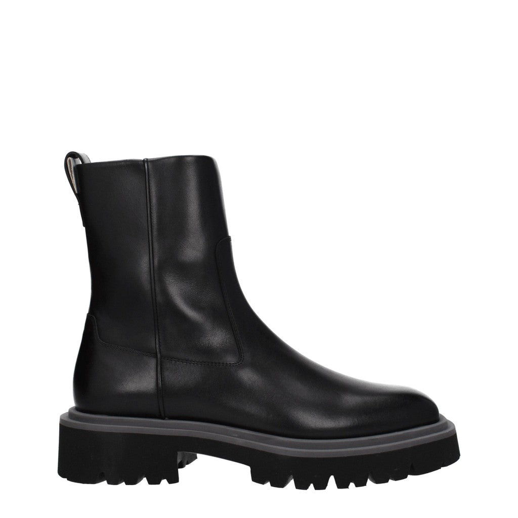 Salvatore Ferragamo Fulvio Enkellaarzen – Zwart