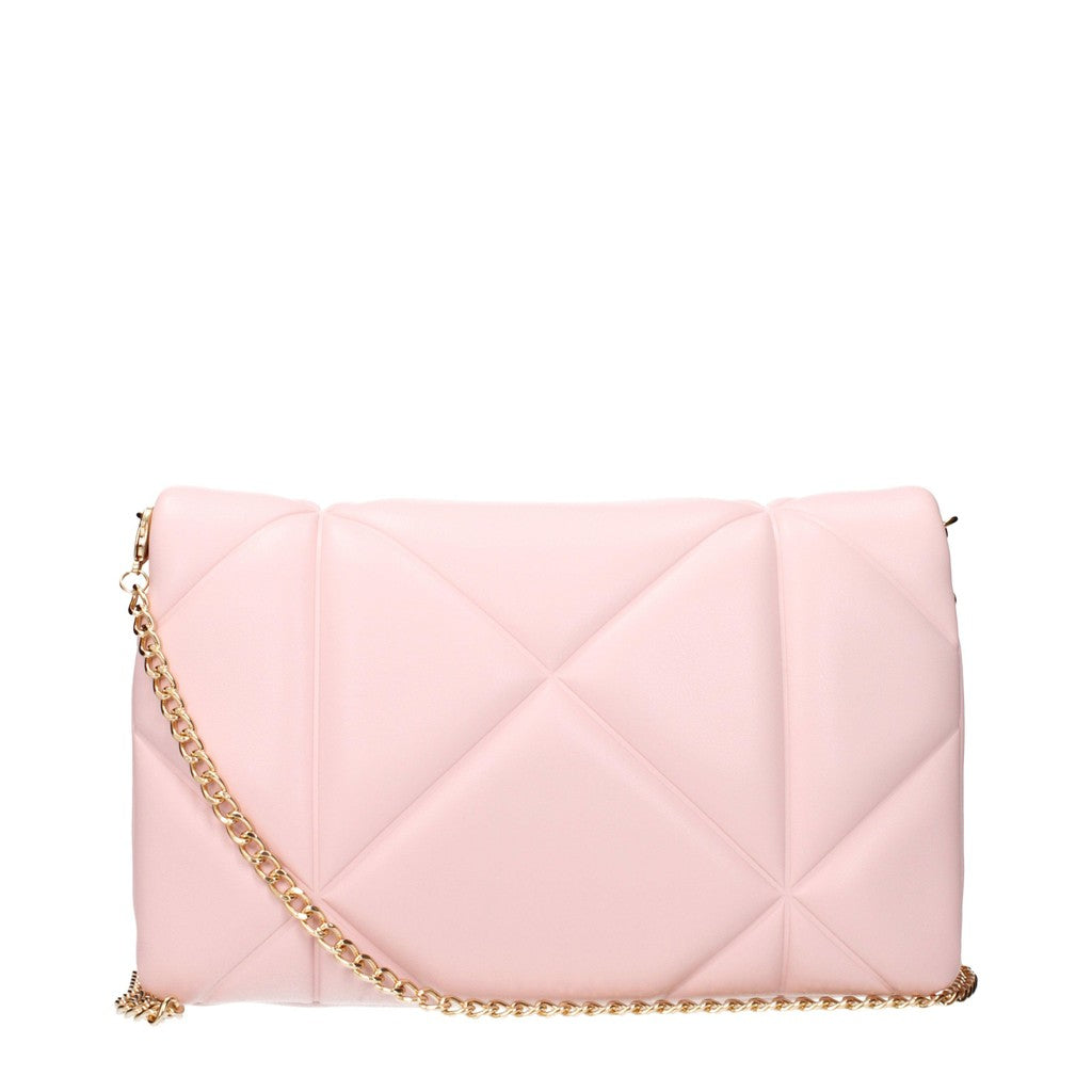 Love Moschino Platte crossbodytas met twee vakken – Roze