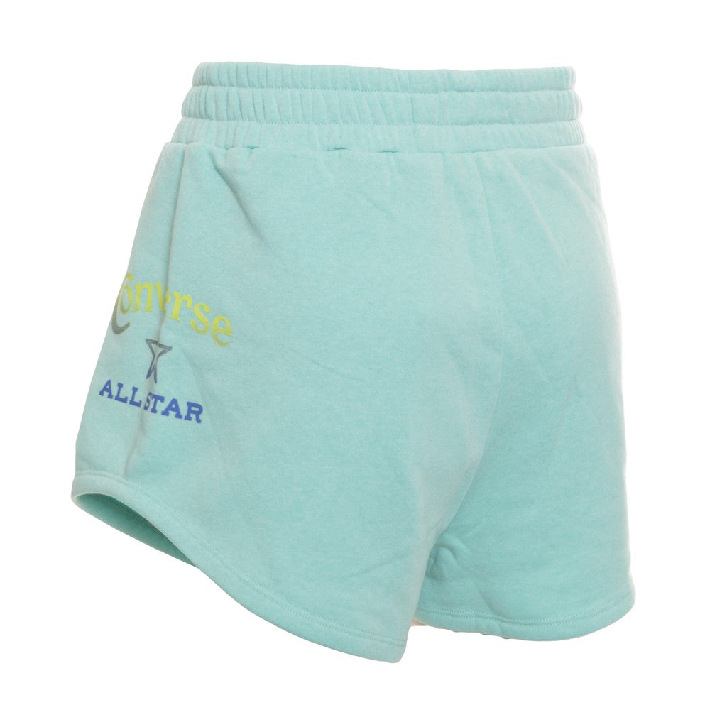 Converse Effen short met bedrukt logo – Mintgroen