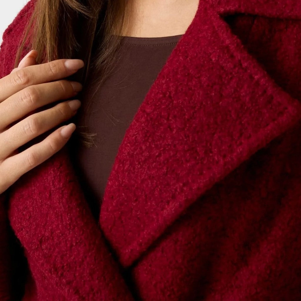 Guess Jas met knoopsluiting en zakken – Bordeaux