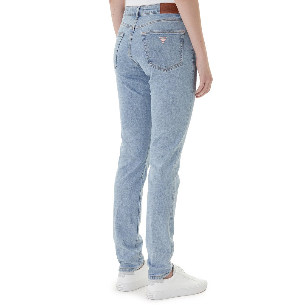 Guess Jeans met nauwsluitende pasvorm – Lichtblauw
