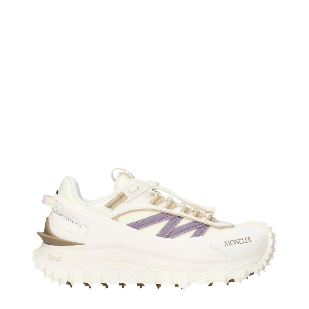 Moncler Trailgrip Sneakers van stof, rubber en leer – Wit