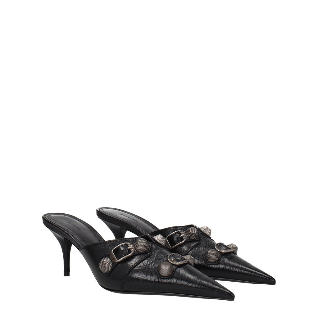 Balenciaga Knife Muiltjes – Zwart