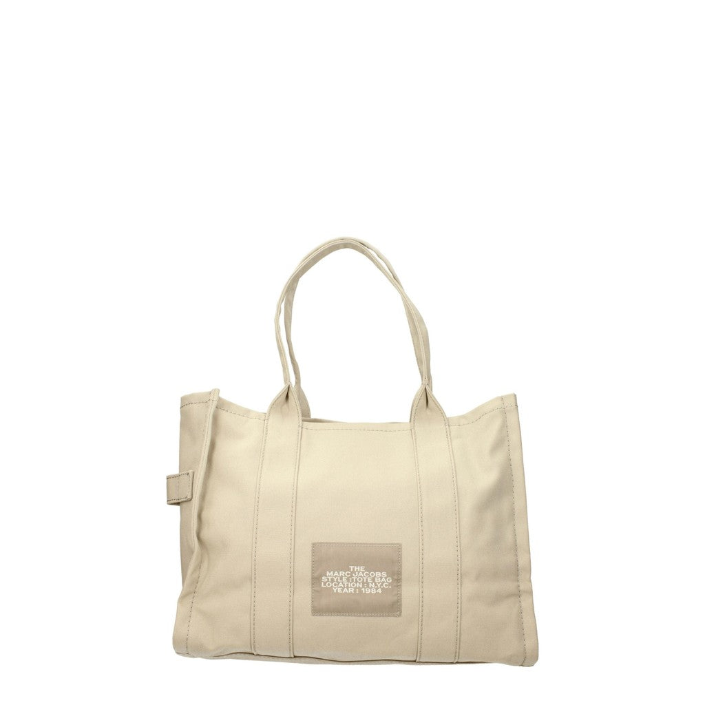 Marc Jacobs The Tote Ruime shopper van stof – Beige