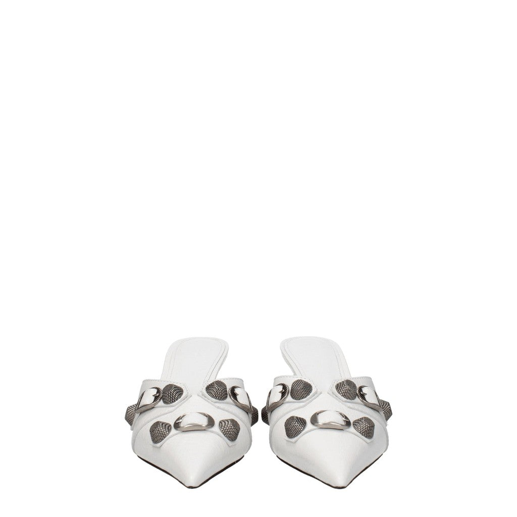Balenciaga Knife Muiltjes – Wit