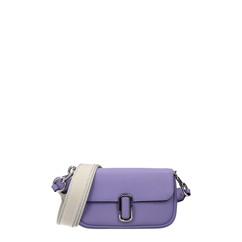 Marc Jacobs Kleine leren crossbodytas – Lila