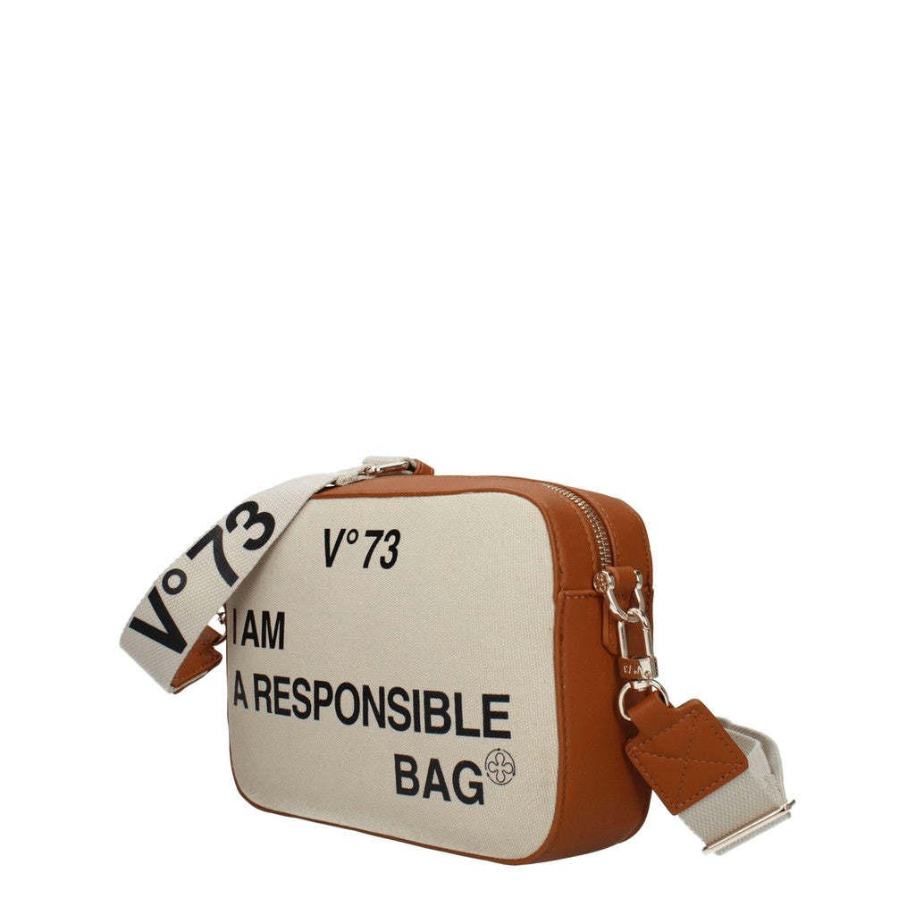 V°73 Responsability Bis Crossbodytas – Beige / Bruin