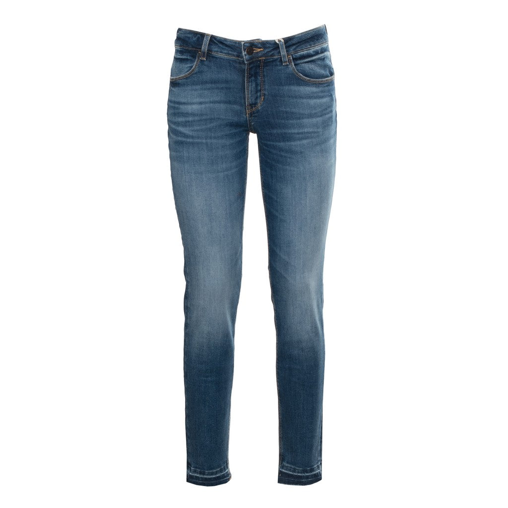 Guess Skinny jeans met vier zakken – Middenblauw