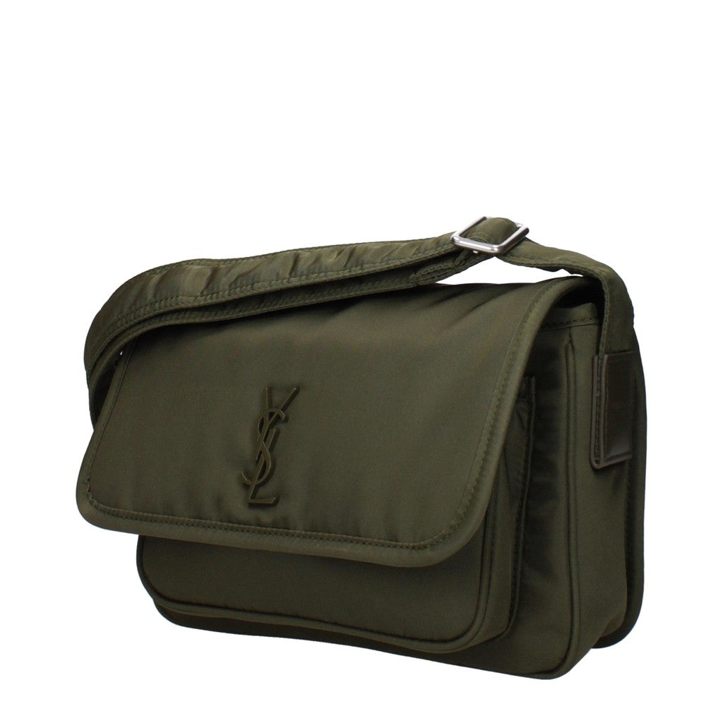 Saint Laurent Niki Compacte crossbodytas – Groen