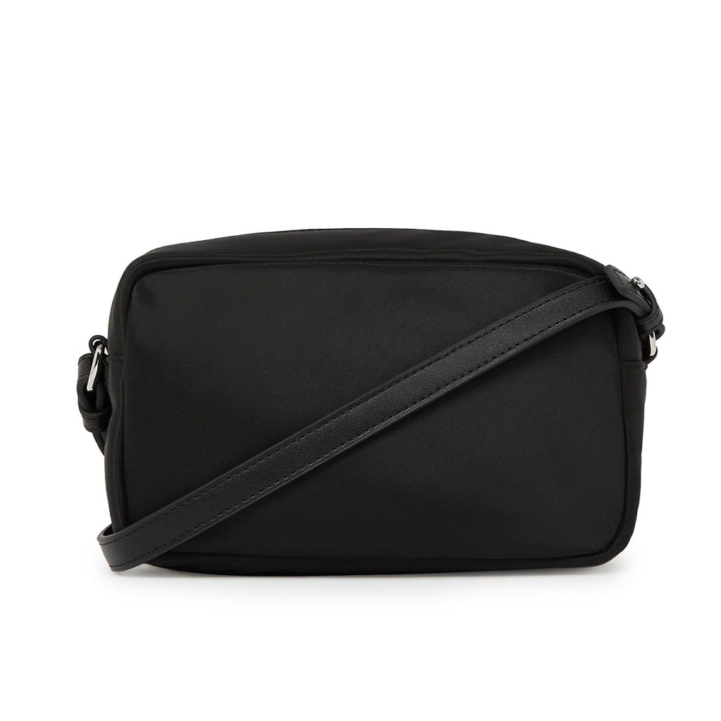 Karl Lagerfeld Compacte crossbodytas met ritssluiting – Zwart