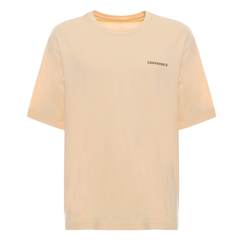 Converse T-shirt met lange mouwen en print – Geel