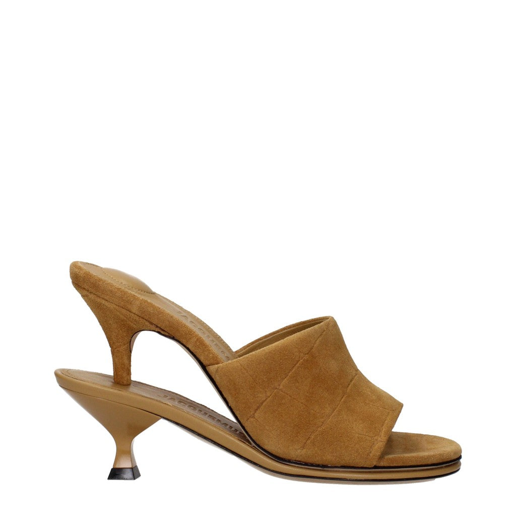 Jacquemus Les Doubles Muiltjes – Camel