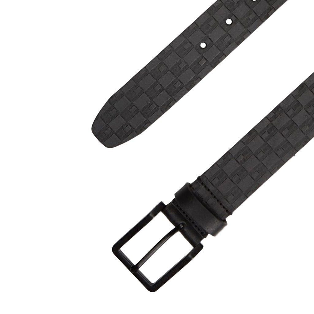 Tommy Hilfiger Leren riem Heren – Zwart