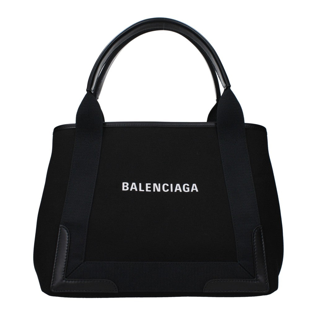 Balenciaga Navy Cabas Small Handtas – Zwart
