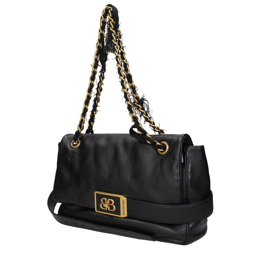 Balenciaga Ruime schoudertas – Zwart