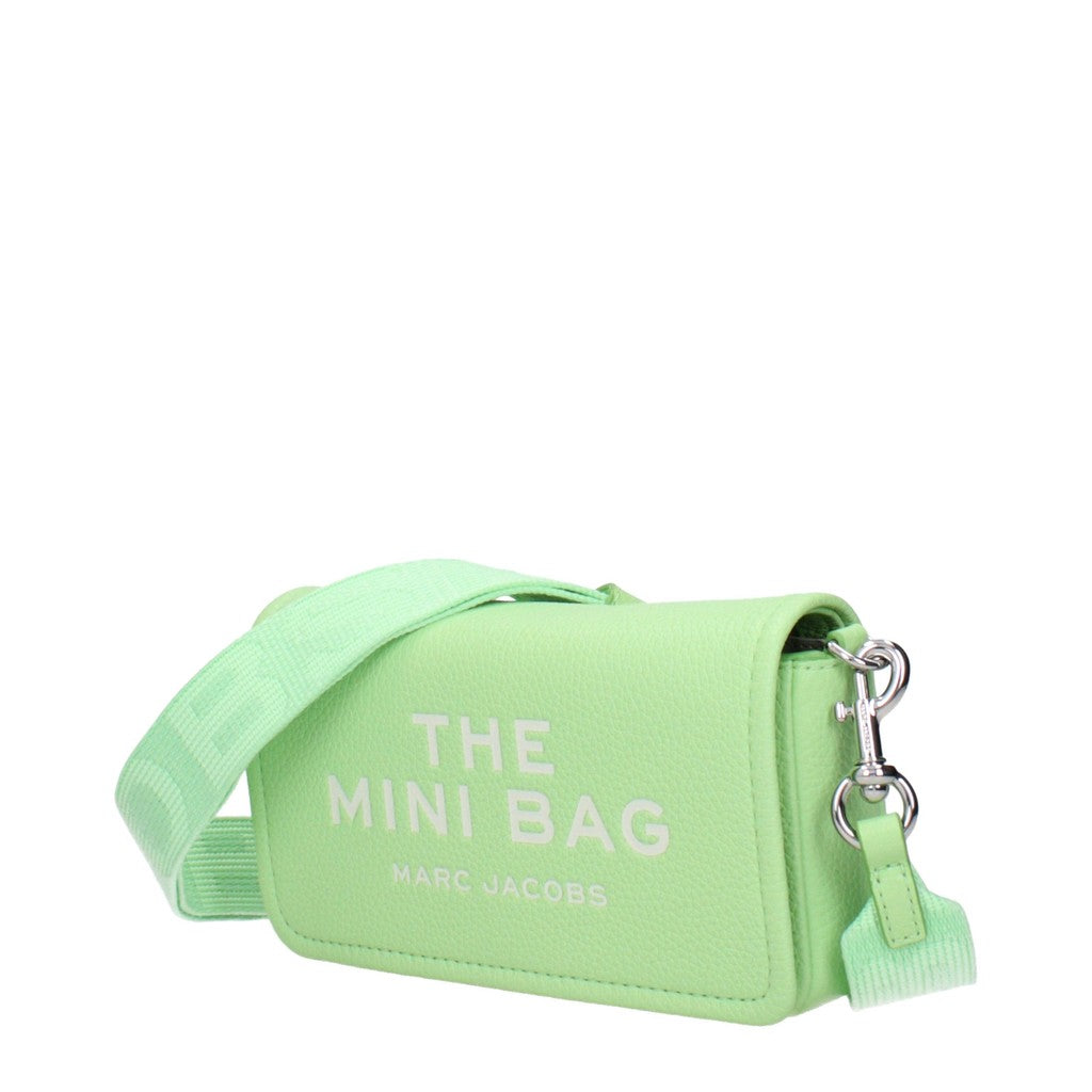 Marc Jacobs The Mini Bag Crossbodytas met twee vakken – Mintgroen