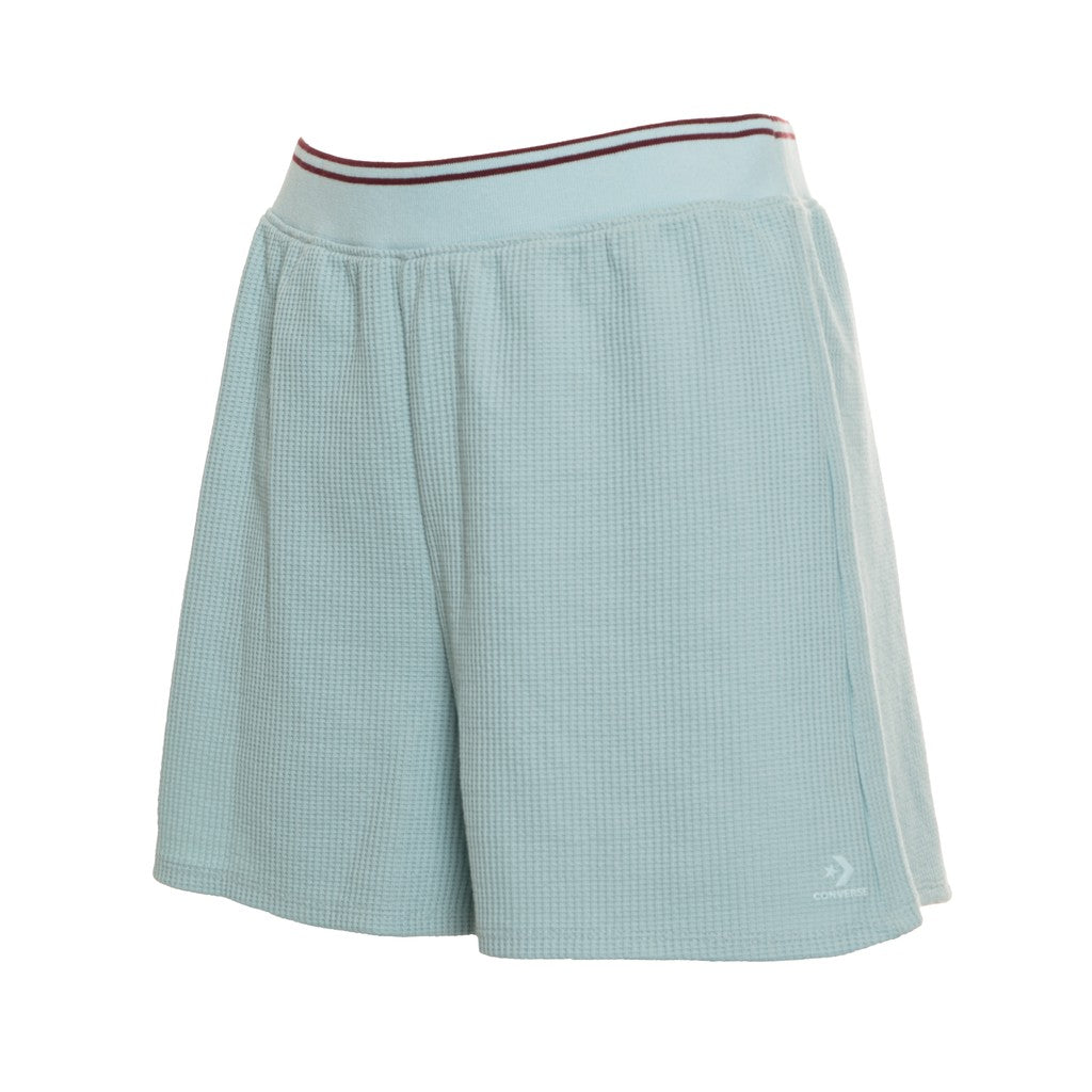Converse Tweekleurige short met logo – Lichtblauw