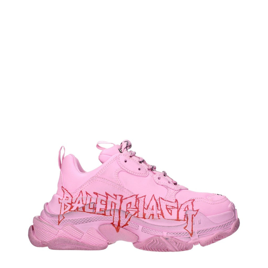 Balenciaga Triple S Sneakers met plateauzool – Roze / Zwart