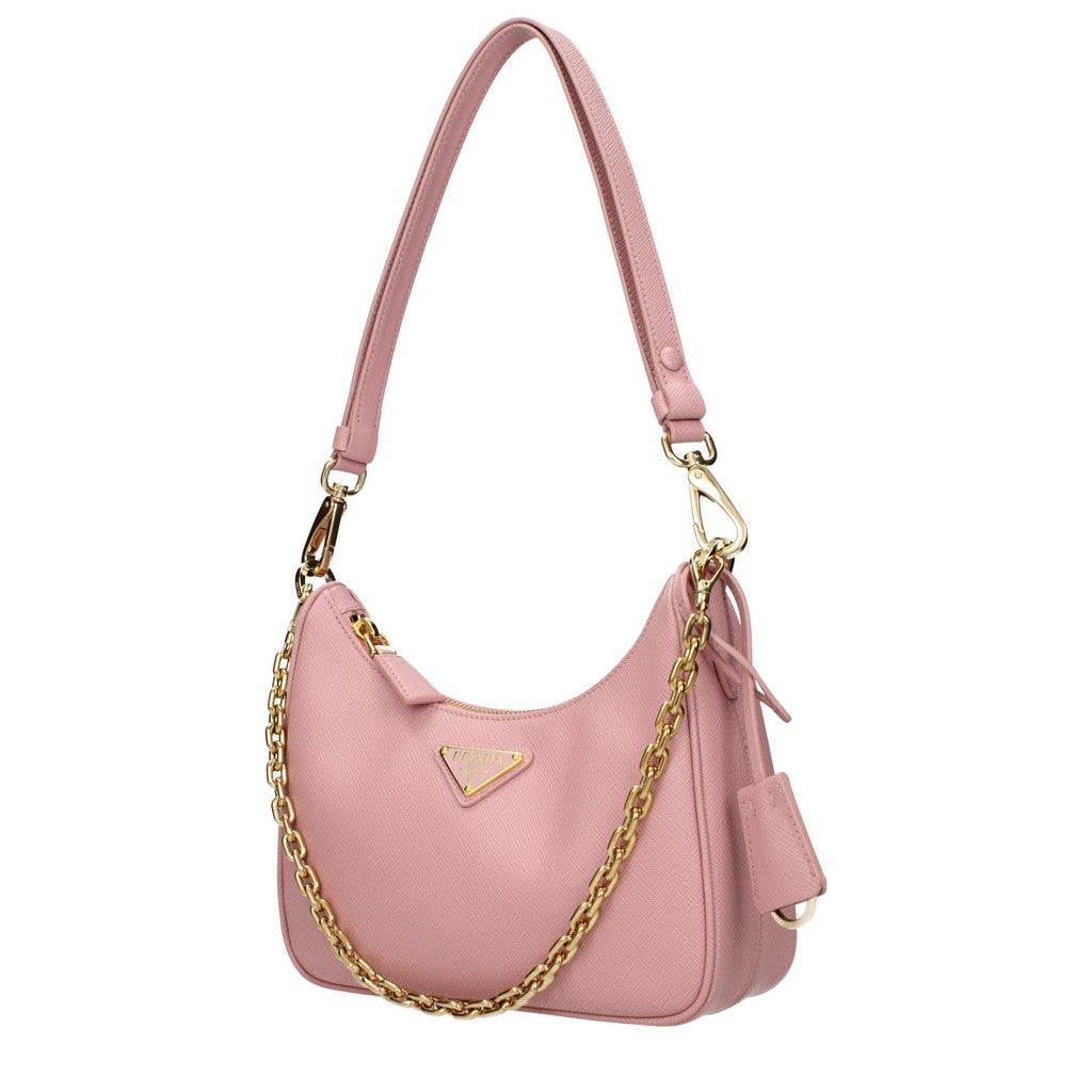 Prada Re-Edition Schoudertas – Roze